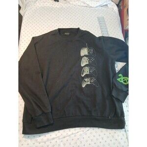 Xbox Series X Controller Crew Sweatshirt 20th Anniversary Black Sz XL Xtra Large